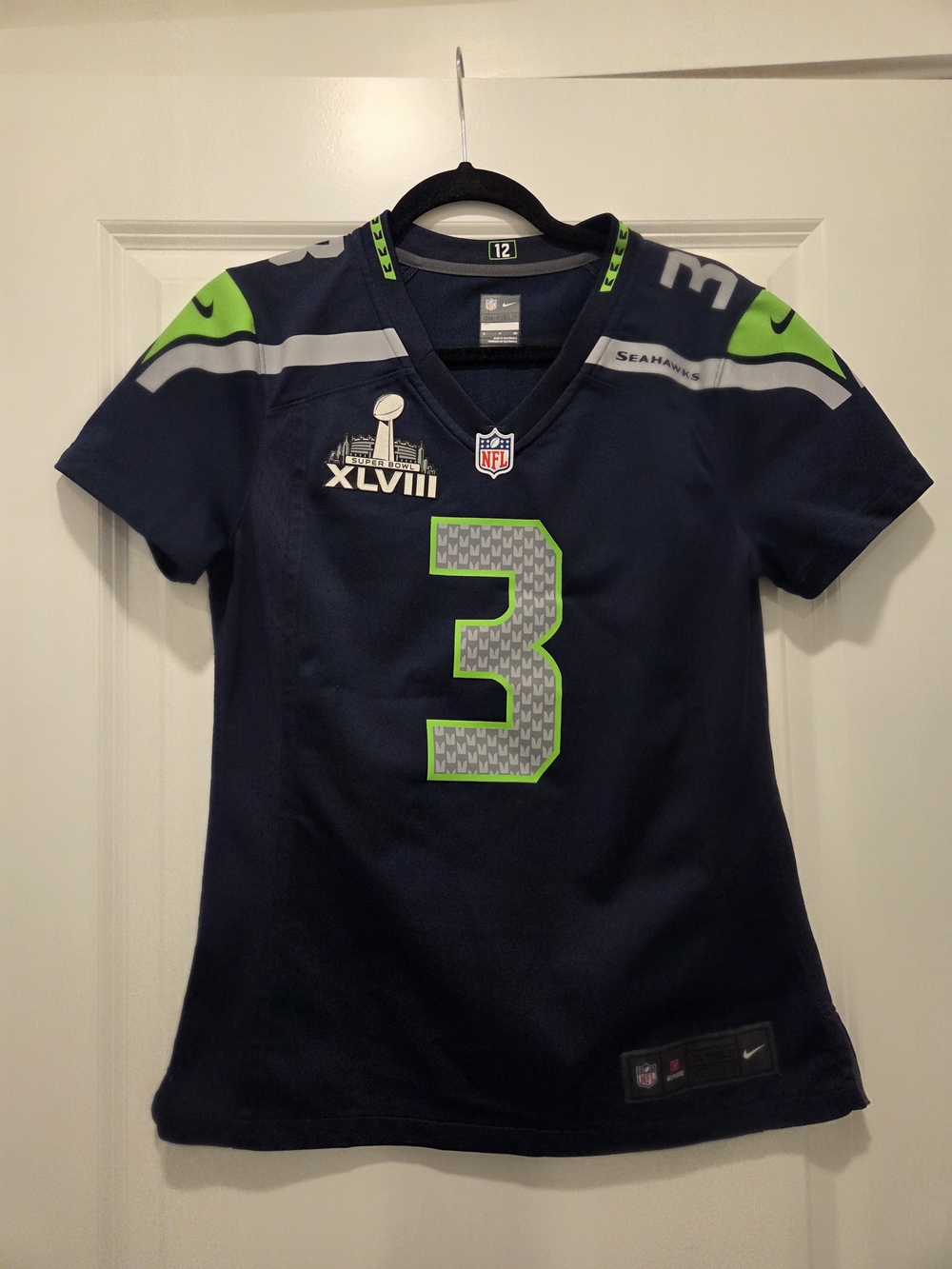 Russell Wilson Seahawks #3 Football Jersey
